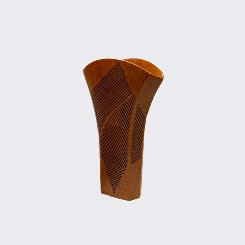 Studio solo shoot of the vase