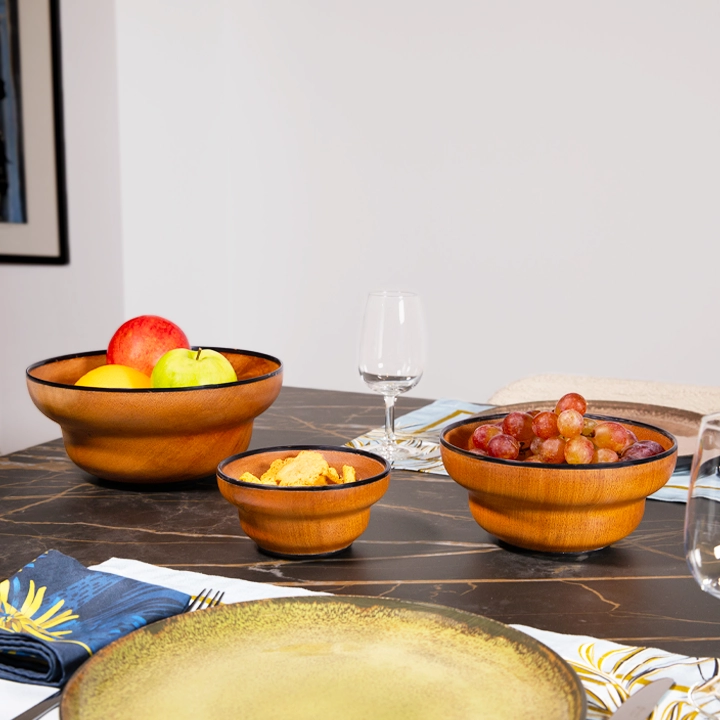Gracia handcrafted Bowls, styled in an interior