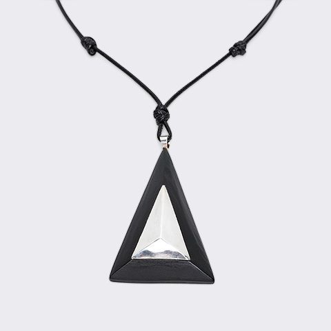 Somjai Pendant handcrafted Jewelry for women, studio view