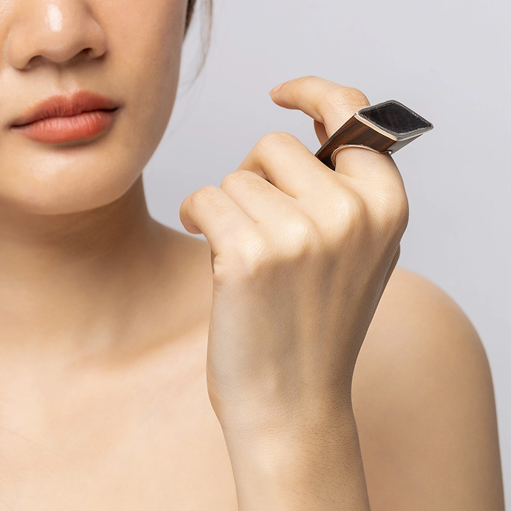 Ninthana handcrafted Jewelry for women, styled in an interior