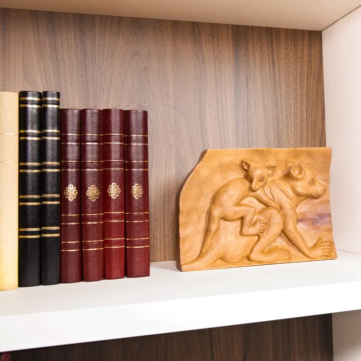 Maki mother love handcrafted Carved Panels, styled in an interior