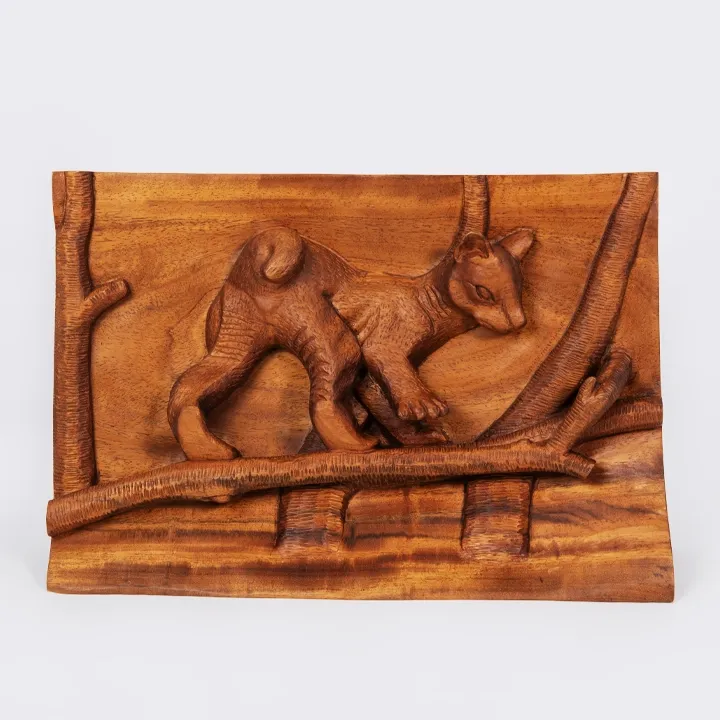 Fossa Baby handcrafted Carved Panels, detail