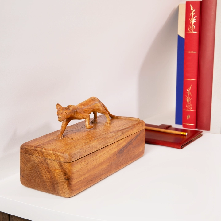 Fossa on the Box handcrafted Boxes & Jars, styled in an interior