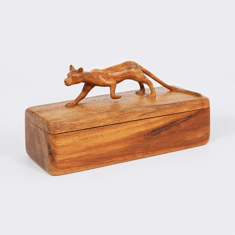 Fossa on the Box handcrafted Boxes & Jars, detail