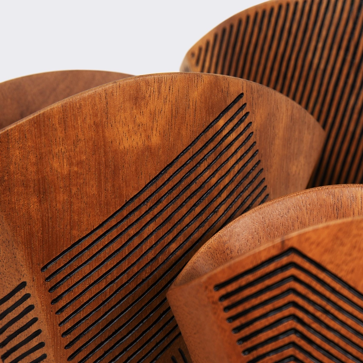 Meva vases handcrafted Vases, detail