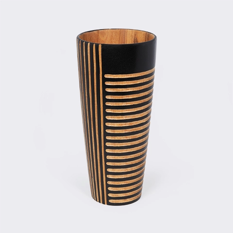 Camelia handcrafted Vases, studio view