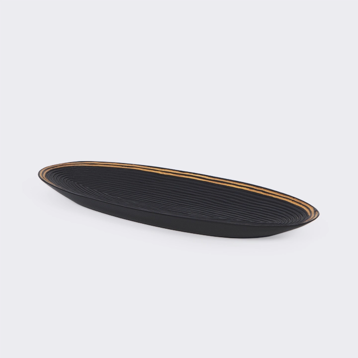 Mita handcrafted Condiment trays & trays, detail