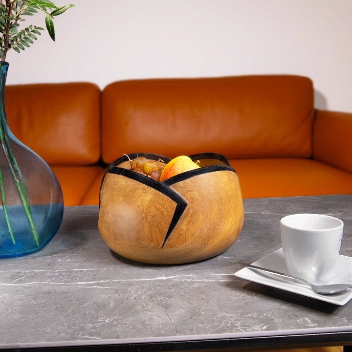 Voirana handcrafted Bowls, styled in an interior