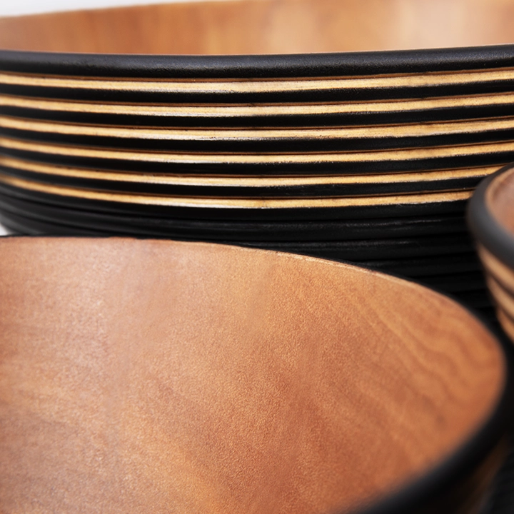 Aria handcrafted Bowls, detail