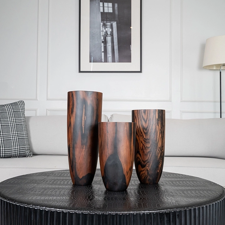 Belle handcrafted Vases, styled in an interior