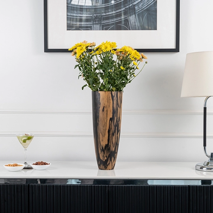 Belle handcrafted Vases, styled in an interior
