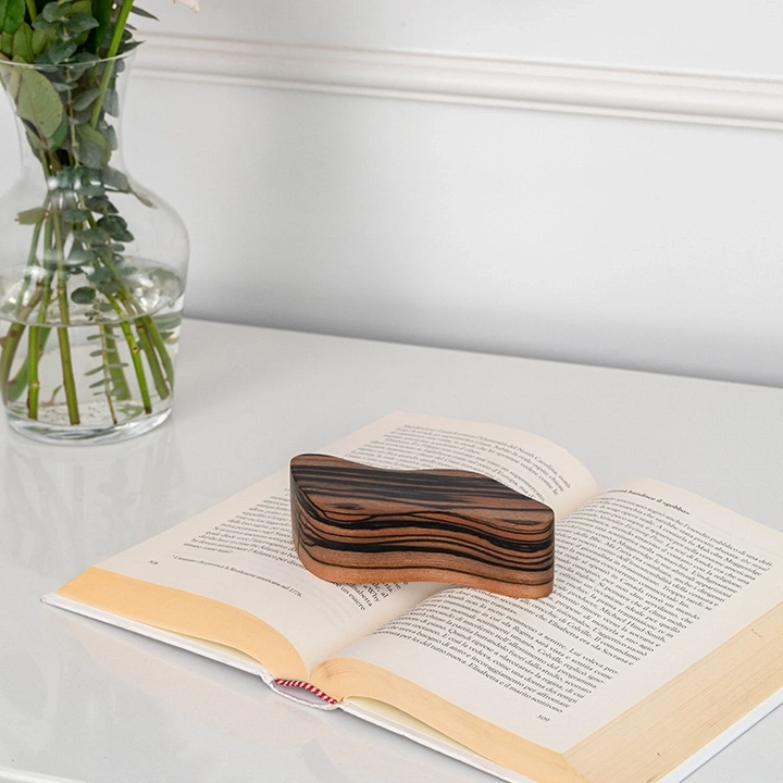 Zag handcrafted Paperweights & Stands, styled in an interior