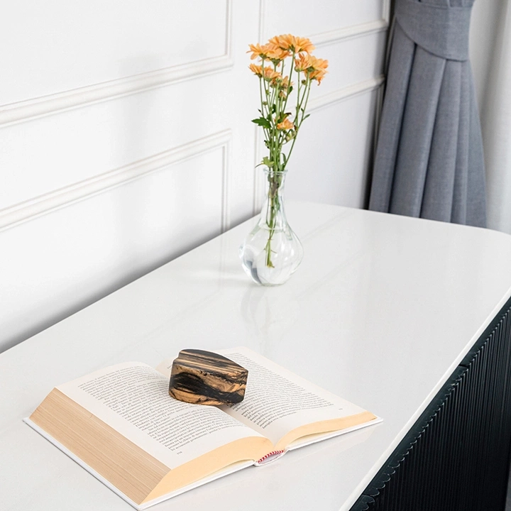 Aria handcrafted Paperweights & Stands, styled in an interior