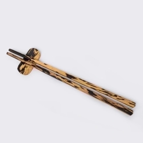 Mia handcrafted Chopsticks, Spoons & Salad Servers, studio view