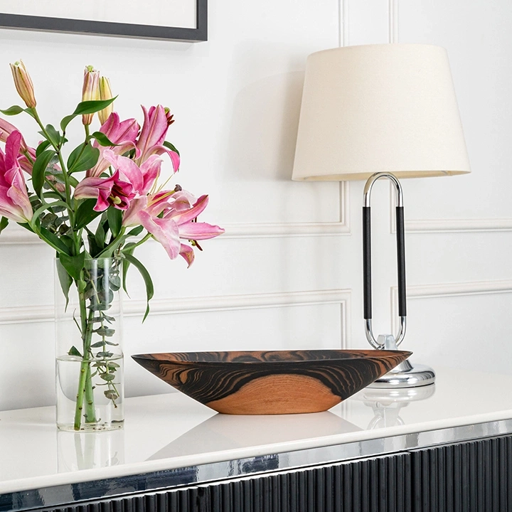 Nyla handcrafted Bowls, styled in an interior