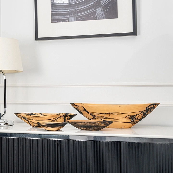 Nyla handcrafted Bowls, styled in an interior