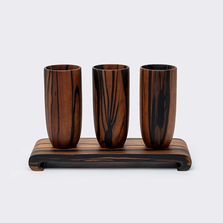 Uma handcrafted Vases, detail