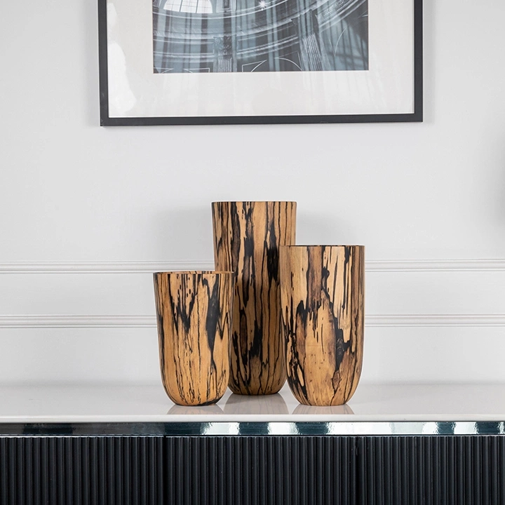 Bonita handcrafted Vases, styled in an interior