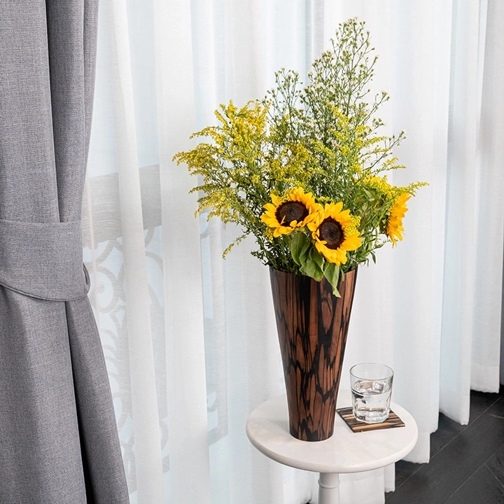 Vee handcrafted Vases, styled in an interior