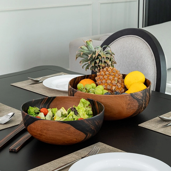 Blood Moon handcrafted Bowls, styled in an interior