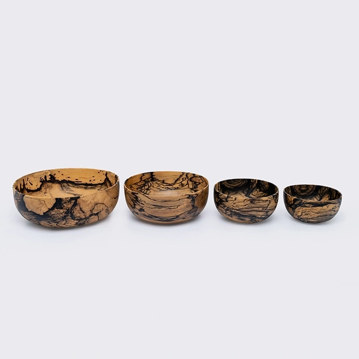 Blood Moon handcrafted Bowls, detail
