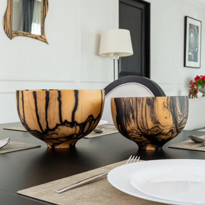 Mable handcrafted Bowls, styled in an interior