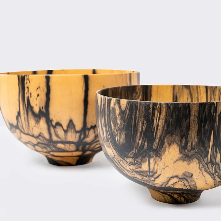 Mable handcrafted Bowls, detail