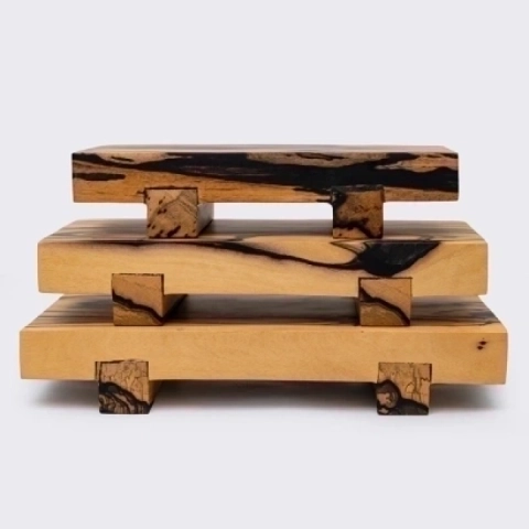Selena handcrafted Condiment trays & trays, detail