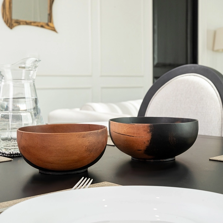 Elara handcrafted Bowls, styled in an interior