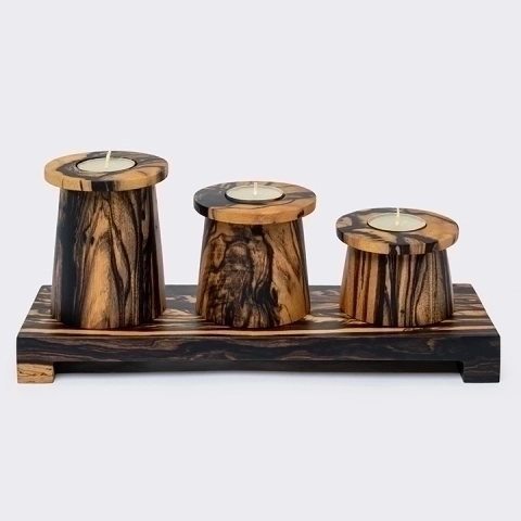 Studio shot of the candle holder