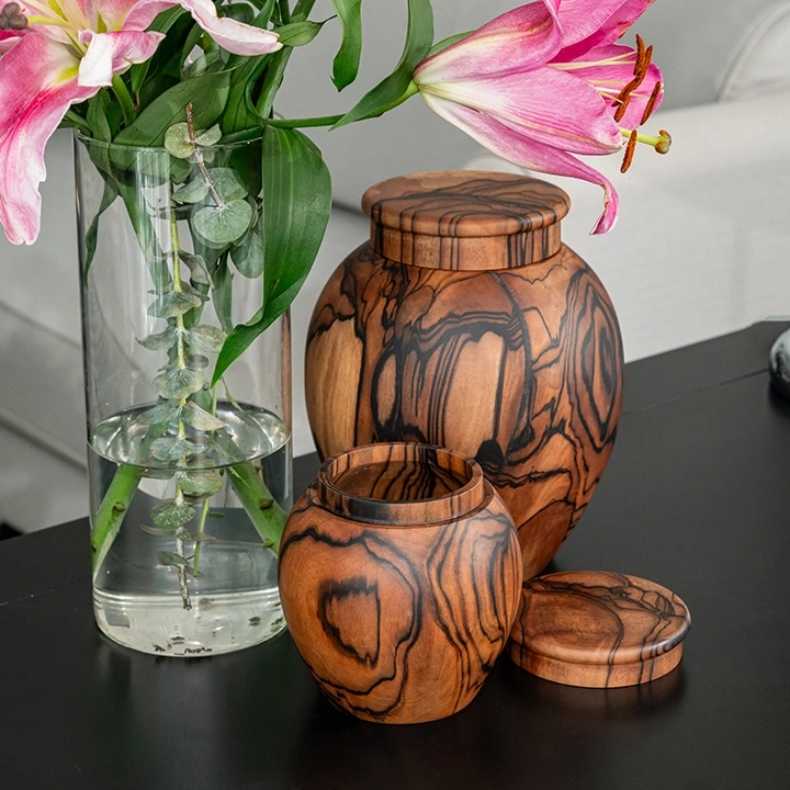 Ginger Nostalgia handcrafted Boxes & Jars, styled in an interior