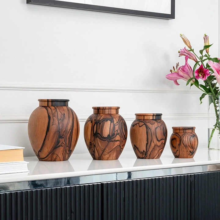 Ginger Nostalgia handcrafted Boxes & Jars, styled in an interior