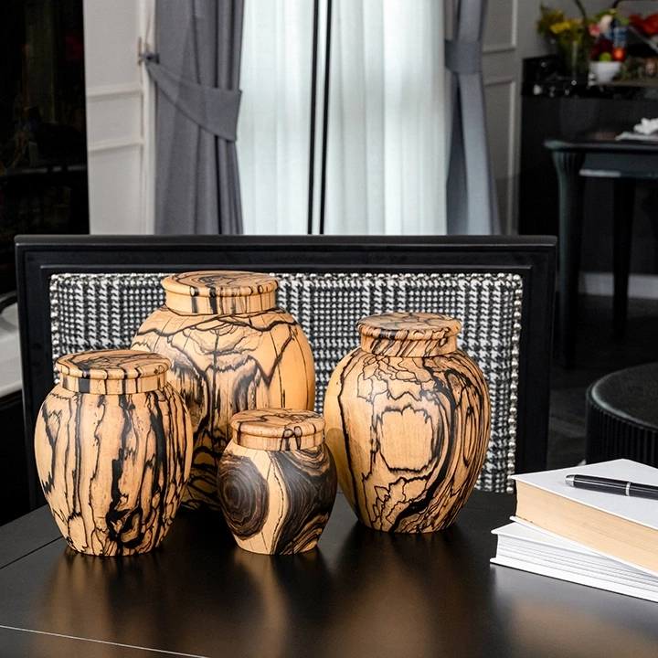 Ginger Nostalgia handcrafted Boxes & Jars, styled in an interior