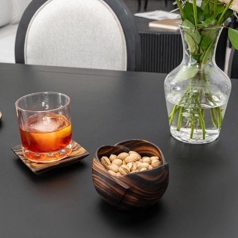 Thalia handcrafted Bowls, styled in an interior