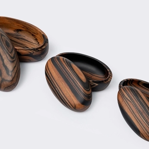 Althea handcrafted Boxes & Jars, detail