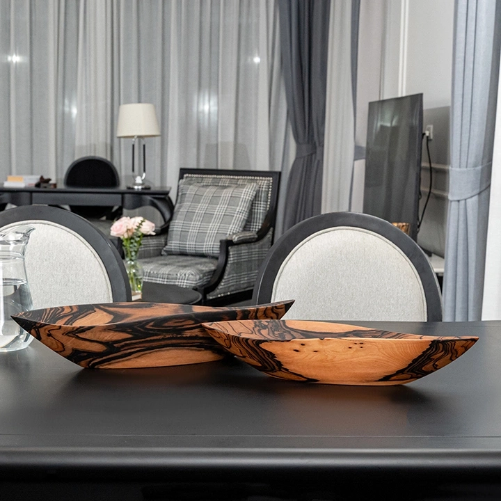 Foliage Fantasy handcrafted Bowls, styled in an interior