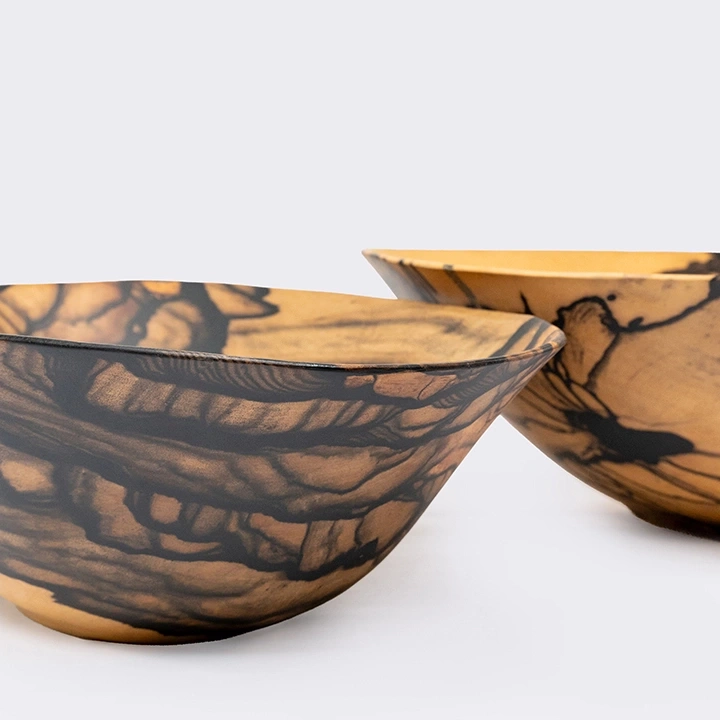 Carmen handcrafted Bowls, detail