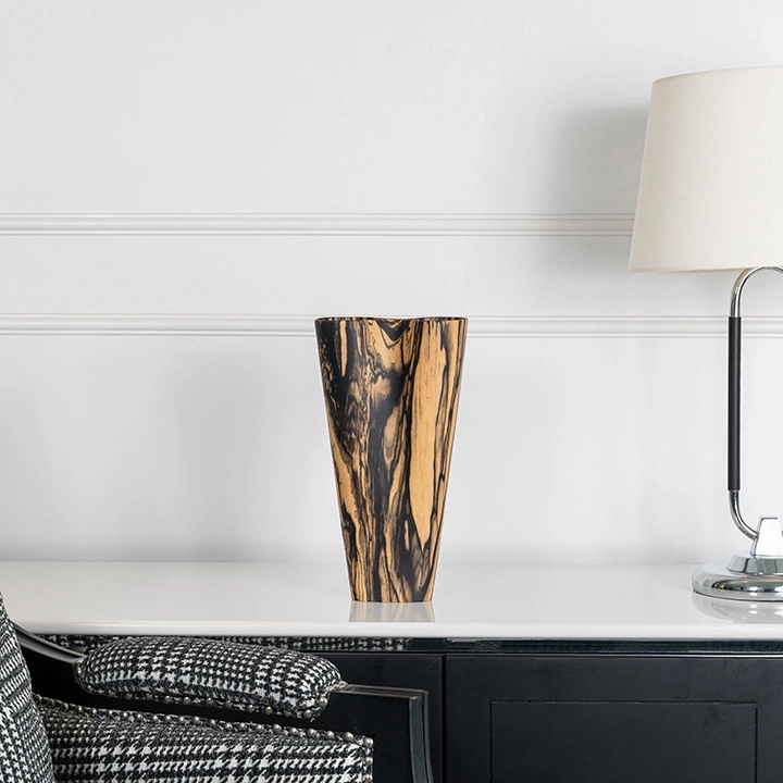 Stella handcrafted Vases, styled in an interior