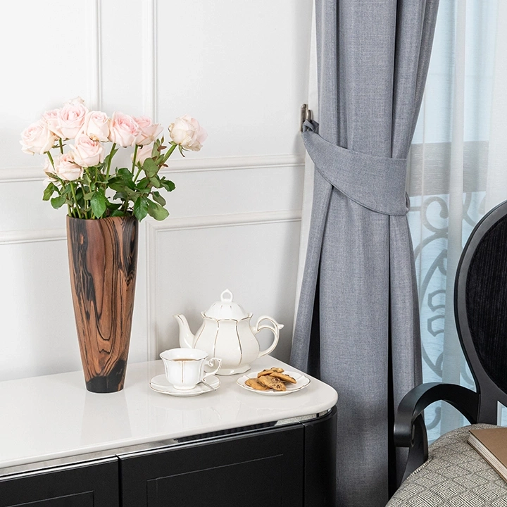 Layla handcrafted Vases, styled in an interior