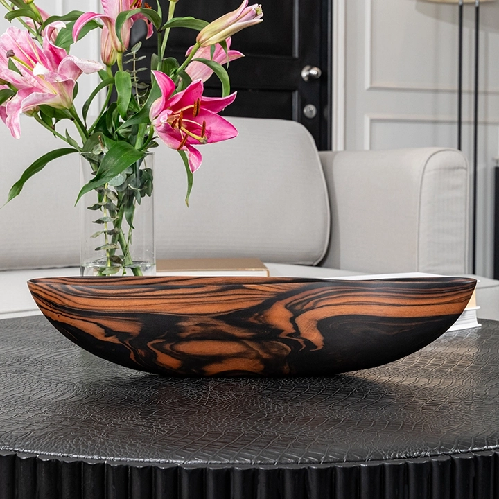 Julietta handcrafted Bowls, styled in an interior