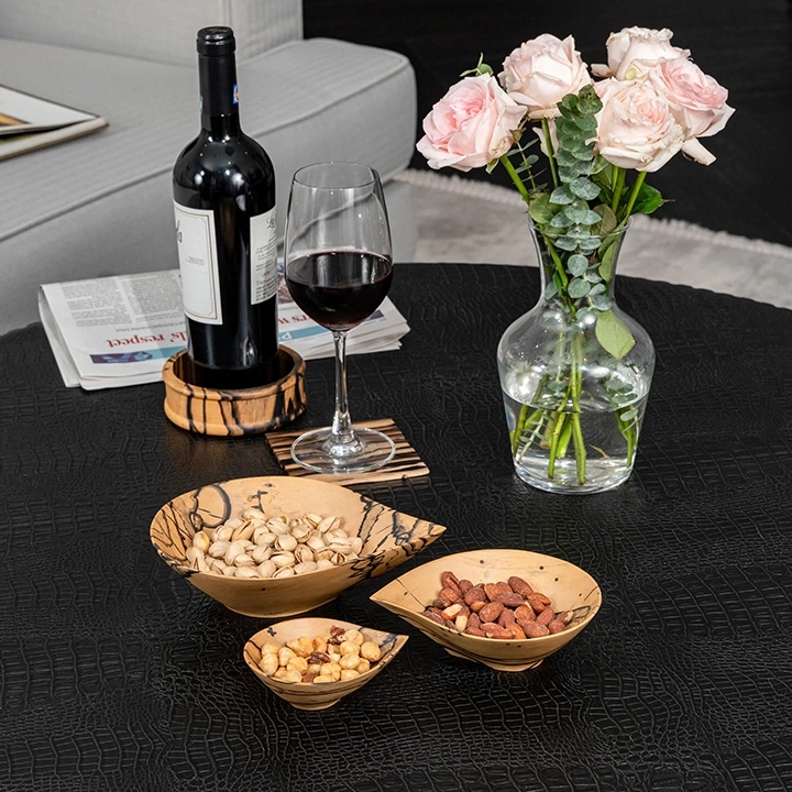 Tatiana handcrafted Bowls, styled in an interior