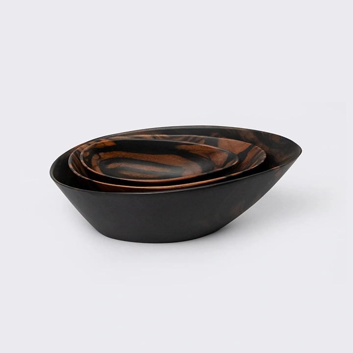 Gloria handcrafted Bowls, detail