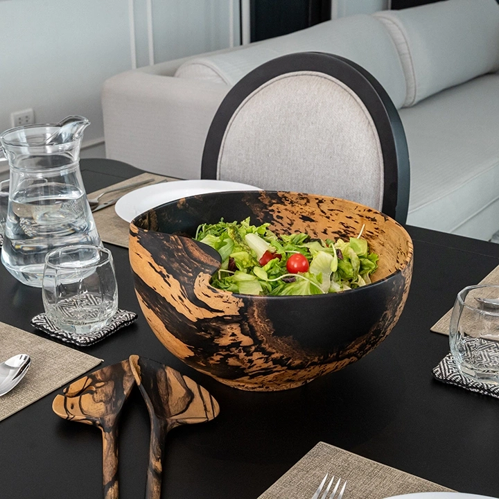 Melted Sun handcrafted Bowls, styled in an interior