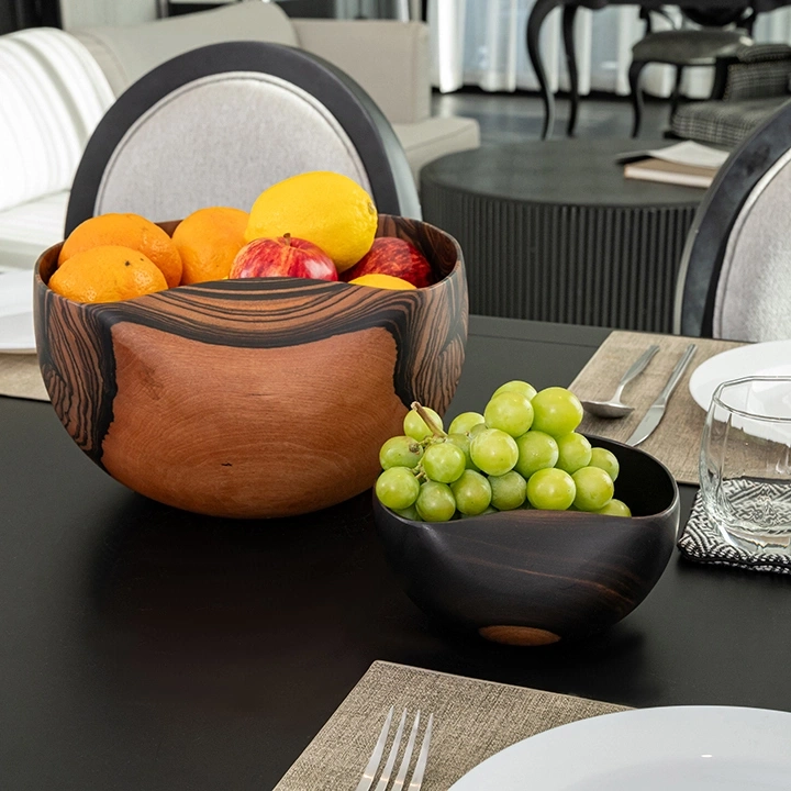 Eclipse handcrafted Bowls, styled in an interior