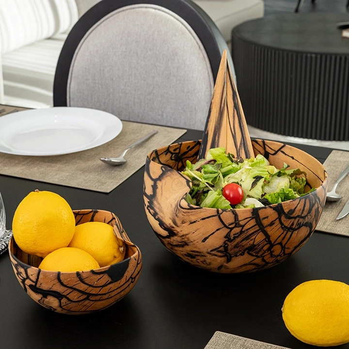 Eclipse handcrafted Bowls, styled in an interior