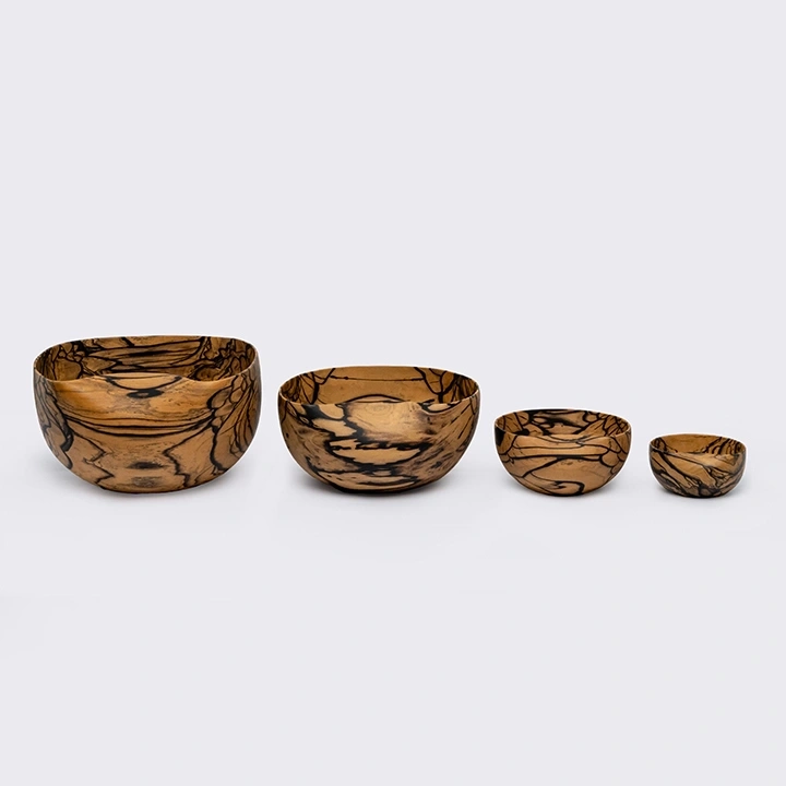 Eclipse handcrafted Bowls, detail