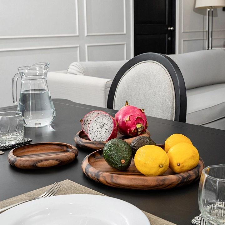 Pino handcrafted Platters & plates, styled in an interior