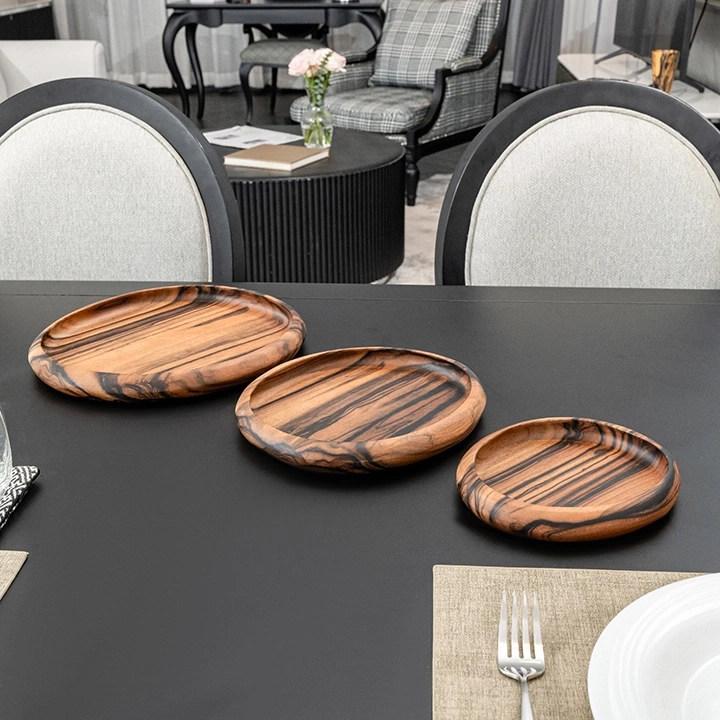 Pino handcrafted Platters & plates, styled in an interior