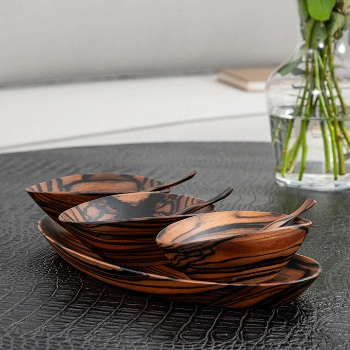 Flavour Flush handcrafted Condiment trays & trays, styled in an interior