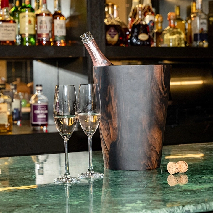 Mai Yen handcrafted Placemats, Coasters & Wine Buckets, styled in an interior